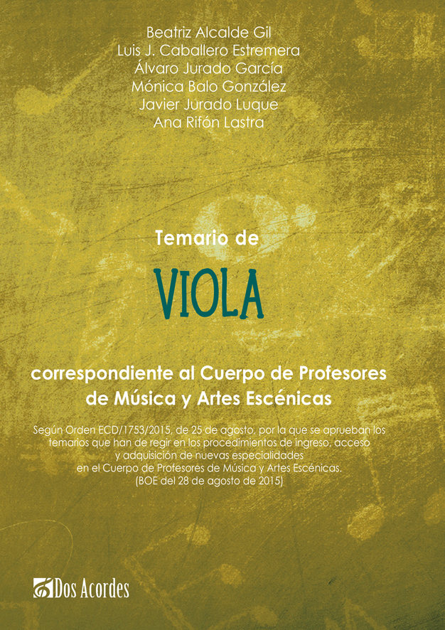 Temario de Viola