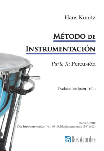 [9788412318012] Método de Instrumentación: Percusión