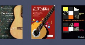 Dos sonatas para guitarra, Guitarra: técnica e interpretación y el Tratado de Instrumentación y del Arte de la Instrumentación.